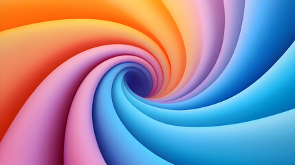 Obraz premium Abstract Colorful Swirling Motion Background
