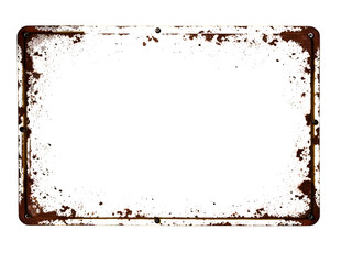 Rust texture for aged images, rusty plaque style.
A weathered vintage frame with a distinctive rust texture, perfect for adding a touch of nostalgia and style to your design projects and artwork. 