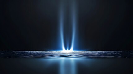 Dark blue luxury gradient with modern light reflections, premium corporate branding