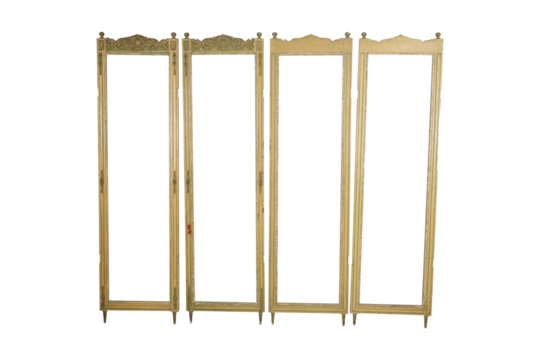 wooden frame isolated on white     MORRA Pull Door Handle