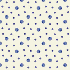 Blueberry Seamless Pattern Collection 