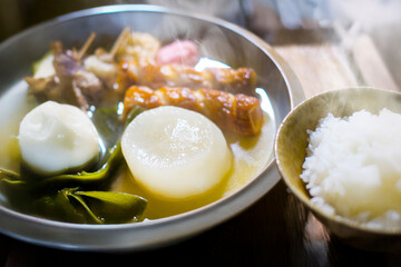 おでん定食_大根が主役