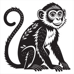 Obraz premium monkey Vector 