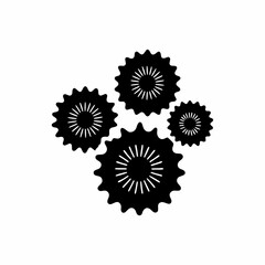 creative details Fireworks Icon vector illustration 