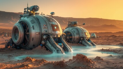 Future Mars Base
