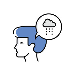 Mental Disorders Vector icon