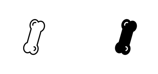 Boneicons for ui. vector illustration