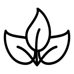 leaves icon vector illustration concept