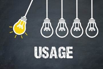usage	
