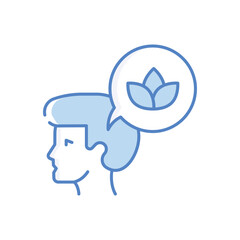 Mindfulness  Vector icon