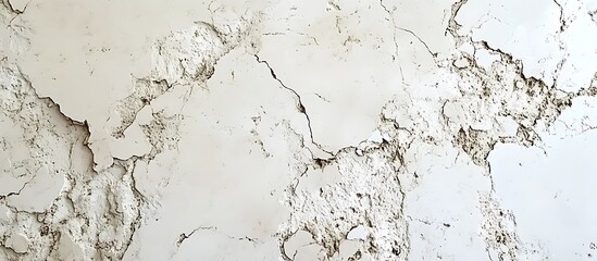 Obraz premium Cracked plaster wall texture (1)