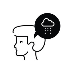 Mental Disorders Vector icon