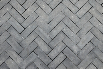 Beautifully laid brick patterns are used as general walkways