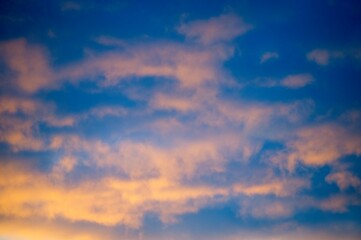 Obraz premium Sunrise and Fog Umbria Tuscany Italy January