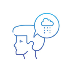 Mental Disorders Vector icon