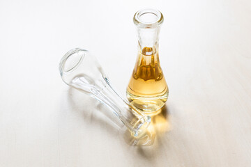 pair of serbian vessels chokan for rakija brandy