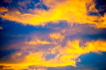 Sunrise and Fog Umbria Tuscany Italy January