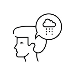 Mental Disorders Vector icon