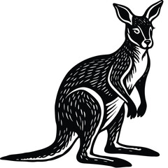 Adobe Illustrator Artwokangaroo design silhouette vector illustration
rk