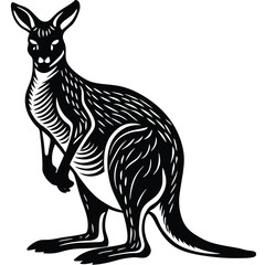 Adobe Illustrator Artwokangaroo design silhouette vector illustration
rk