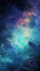 Naklejka premium Cute galaxy wallpaper astronomy universe outdoors.