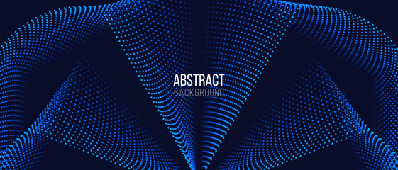 Dot Halftone abstract background design for technology, digital communication, or artificial intelligence etc
