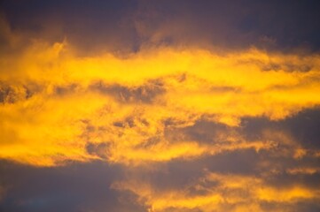 Obraz premium Sunrise and Fog Umbria Tuscany Italy January