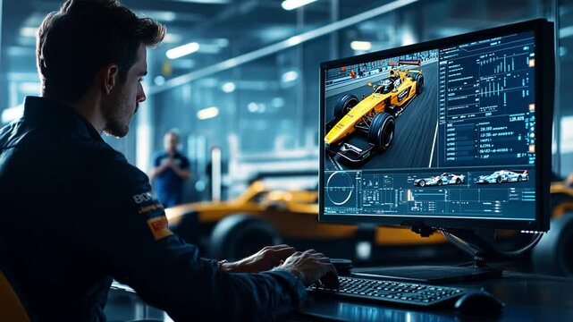 Analyzing Gen-3 Alpha Turbo 47815405 Race Car Performance Data with Specialized Software