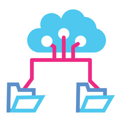 Digital Cloud Storage icon