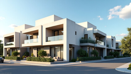  Highly Detailed 3D Rendering of a Row of Sleek Modern Lockers with Metallic Finish