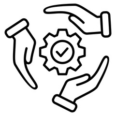 Collaboration Outline Icon