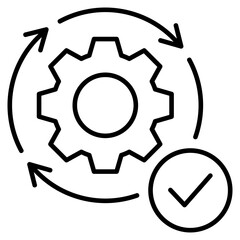Execution Outline Icon