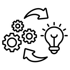 Implementation Outline Icon