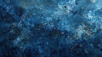 Obraz premium Abstract dark blue textured background