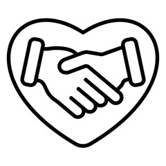 Respect Outline Icon