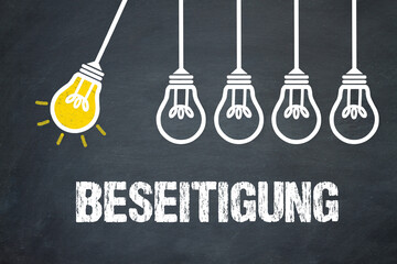 Fototapeta premium Beseitigung 