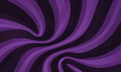 Dynamic purple lines gracefully flow, creating a mesmerizing, swirling abstract pattern, evoking depth and movement