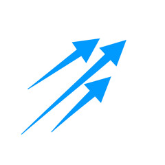 blue arrow showing wind
