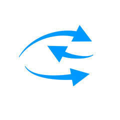 blue arrow showing wind
