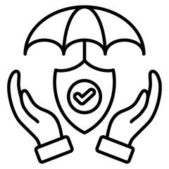 Insurance Outline Icon