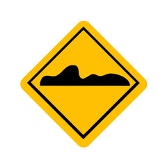 prohibition and information yellow traffic
