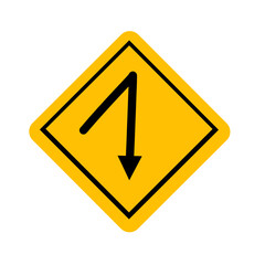 prohibition and information yellow traffic

