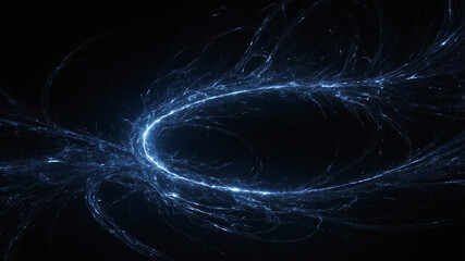 abstract blue background with stars