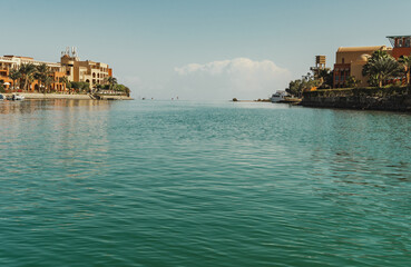 El Gouna resort on the Egyptian Red Sea coast