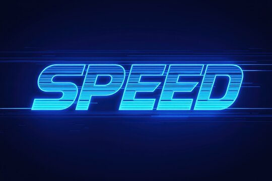 speed text effect after effects template