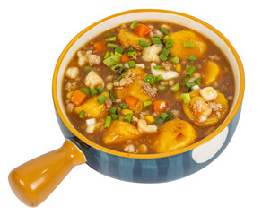 Fried Tofu with Gravy Sauce