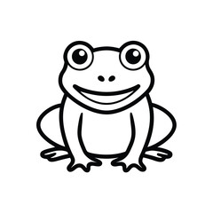 cartoon frog cartoon vector illustration