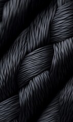 Dark, intricate woven textile texture