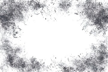 Abstract Grunge Frame Distressed Texture Border for Design Projects