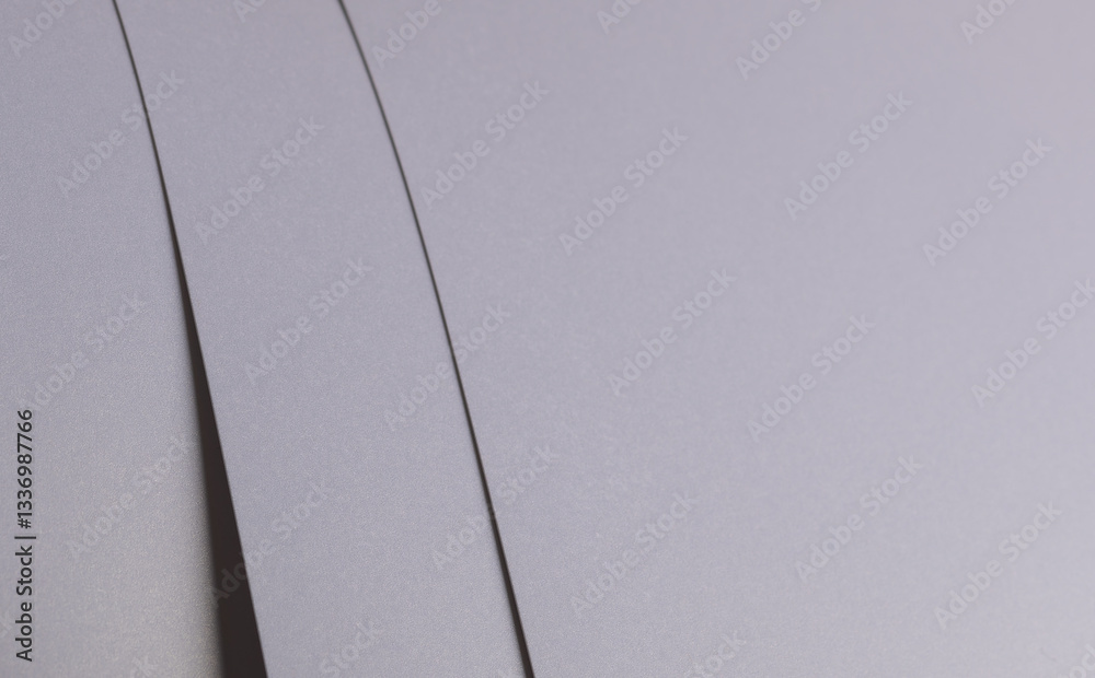 Poster elegant light gray paper texture with subtle striped overlay and fine edges. premium designer materi